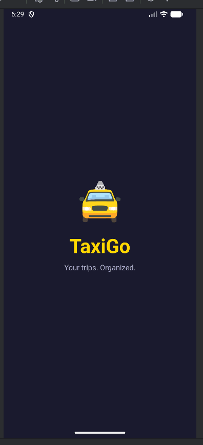 TaxiGo Android screenshot 1